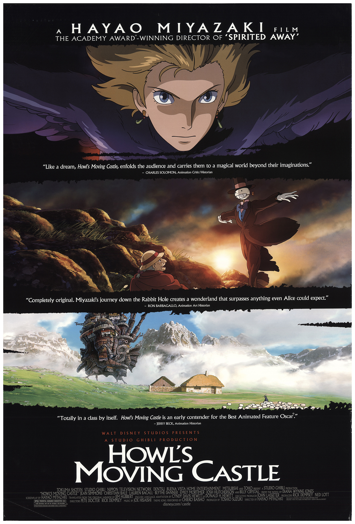 Howl's Moving Castle (2004) 1080P Bluray X265 Hevc 10Bit Msubs [Multi Audio]