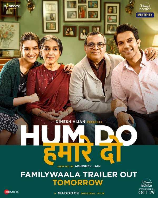 Hum Do Hamare Do (2021) Hindi 720P Dsnp Webrip X264 Aac 5 1 Esub - Lokihd
