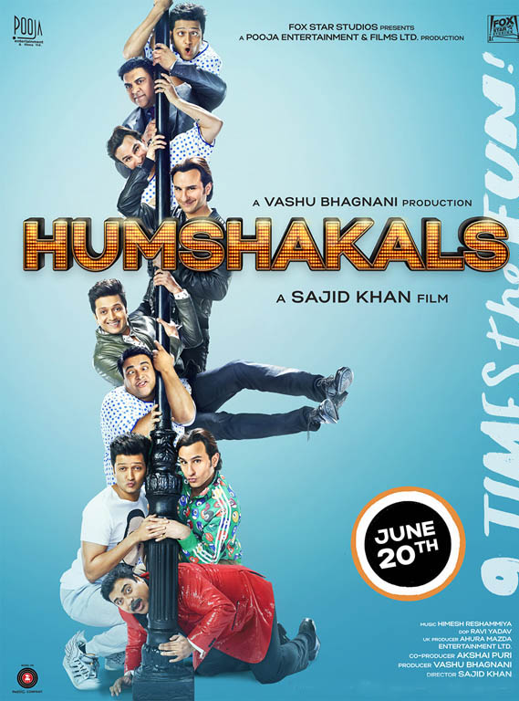 Humshakals (2014) Hindi 1080P Bluray X264 Dd5 1 Esub - Mkvcinemas