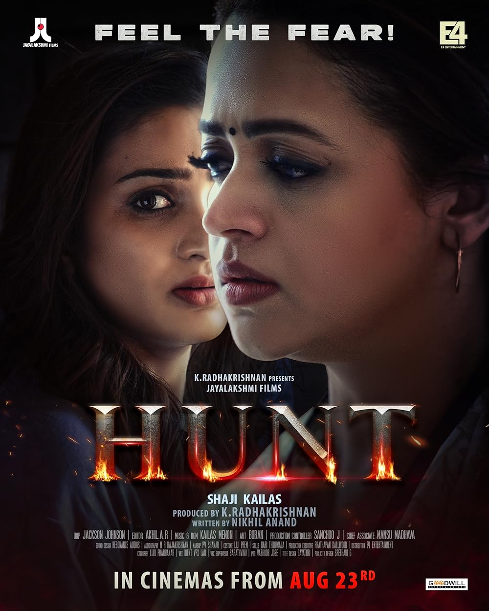 Hunt (2024) Uncut 720P Webrip X264 Esub [Dual Audio][Hindi 2 0 Malayalam 5 1] -Dmv