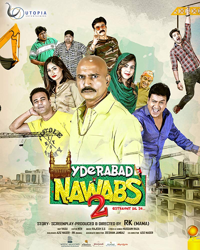 Hyderabad Nawabs 2 (2019) Hindi Dubbed 720P Hdrip X264 Aac Esub - Downloadhub