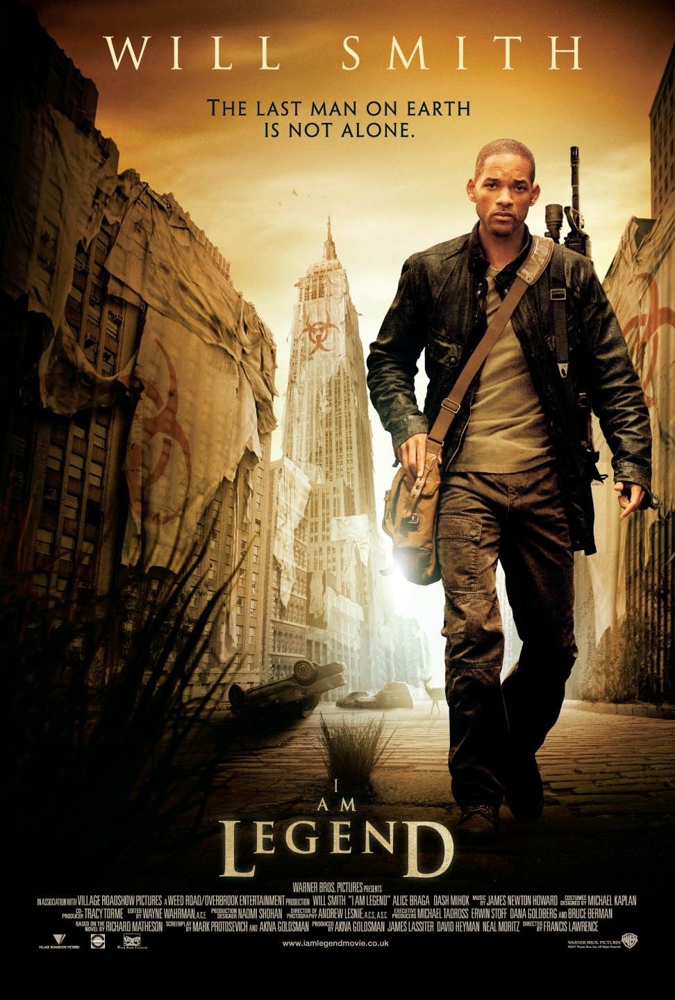 I Am Legend (2007) Extended 720P Bluray X264 Esub [Dual Audio][Hindi 5 1 English 5 1] - Mkvc