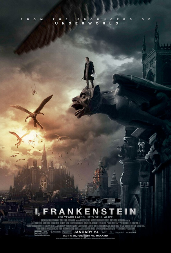 I, Frankenstein (2014) 720P Bluray X264 Esub [Dual Audio][Hindi 2 0 English 5 1] -Msmod