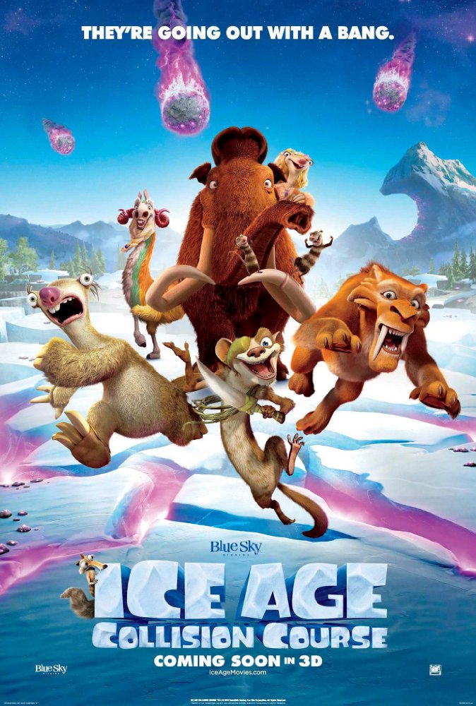 Ice Age Collision Course 2016 720P Brrip 850Mb Mkvcage