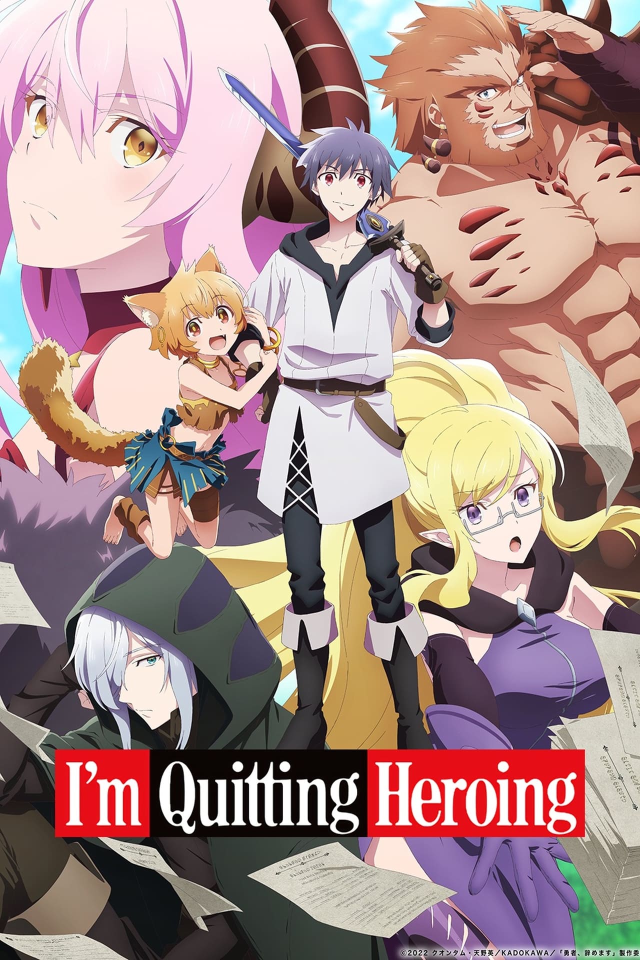 I'm Quitting Heroing (Tv Cartoon 2022– ) 1080P [Dual Audio]