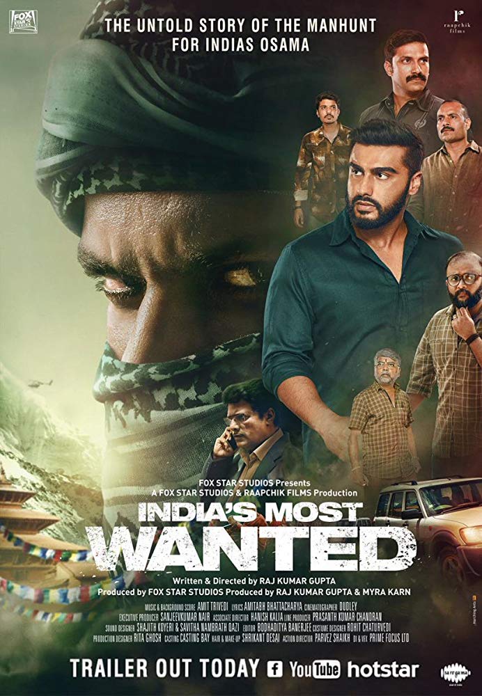 India's Most Wanted (2019) Hindi 720P Webrip X264 Aac Esub - Mkvcinemas