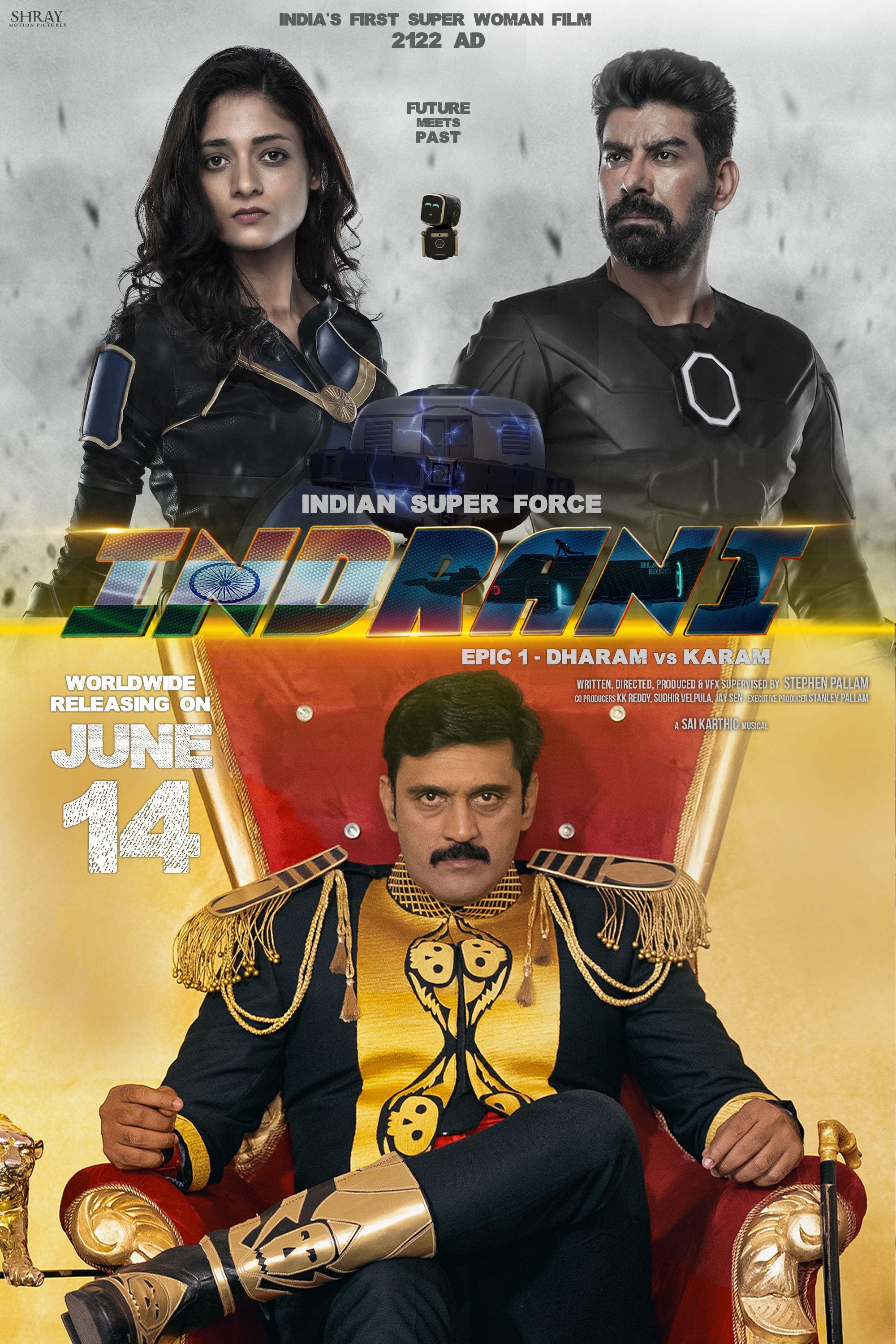 Indrani Epic-1 Dharam Vs Karam (2024) Hindi Dubbed 720P Webrip X264 Aac 2 0 Esub - Desiremovies