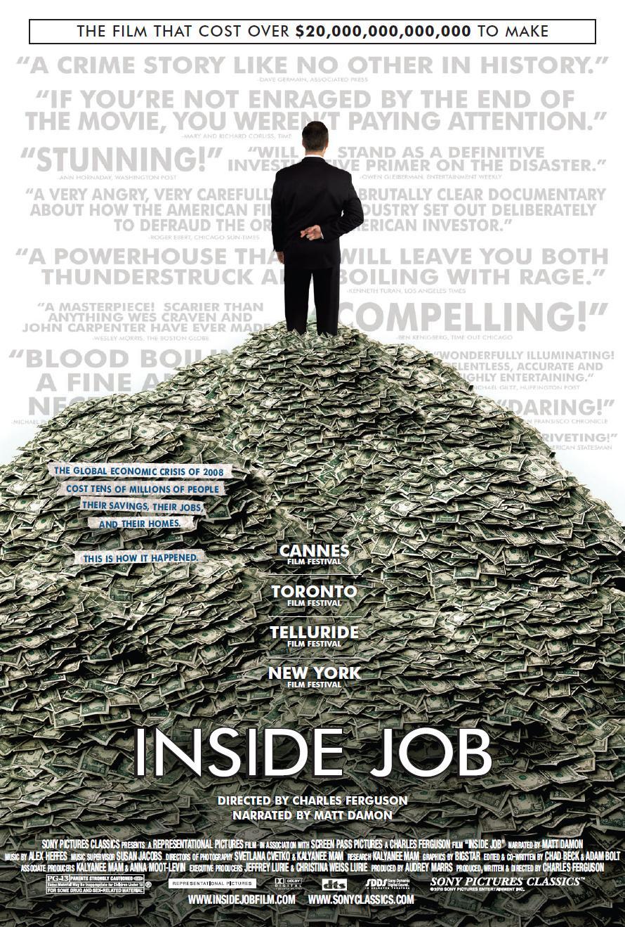 Inside Job (2010) 1080P Bluray X265 Hevc Esub [Dual Audio][Hindi 5 1 English 5 1] -Mkvc