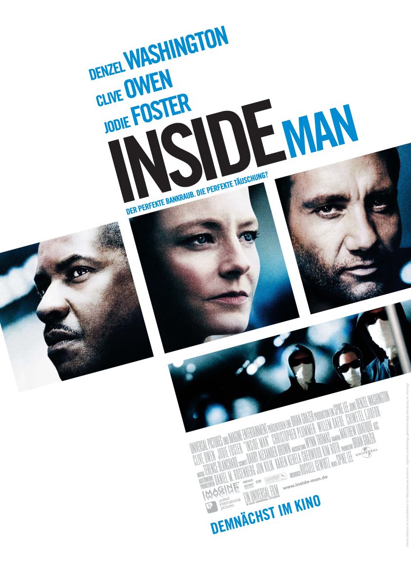 Inside Man (2006) 720P Bluray X264 Esub [Dual Audio][Hindi 5 1 English 5 1] -Kmhd