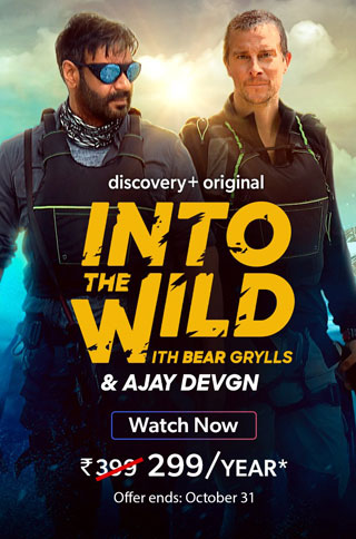 Into The Wild With Bear Grylls & Ajay Devgn (2021) 720P Dscv-Web X265 Hevc Esub [Dual Audio][Hindi 2 0 English 2 0] -Smhd