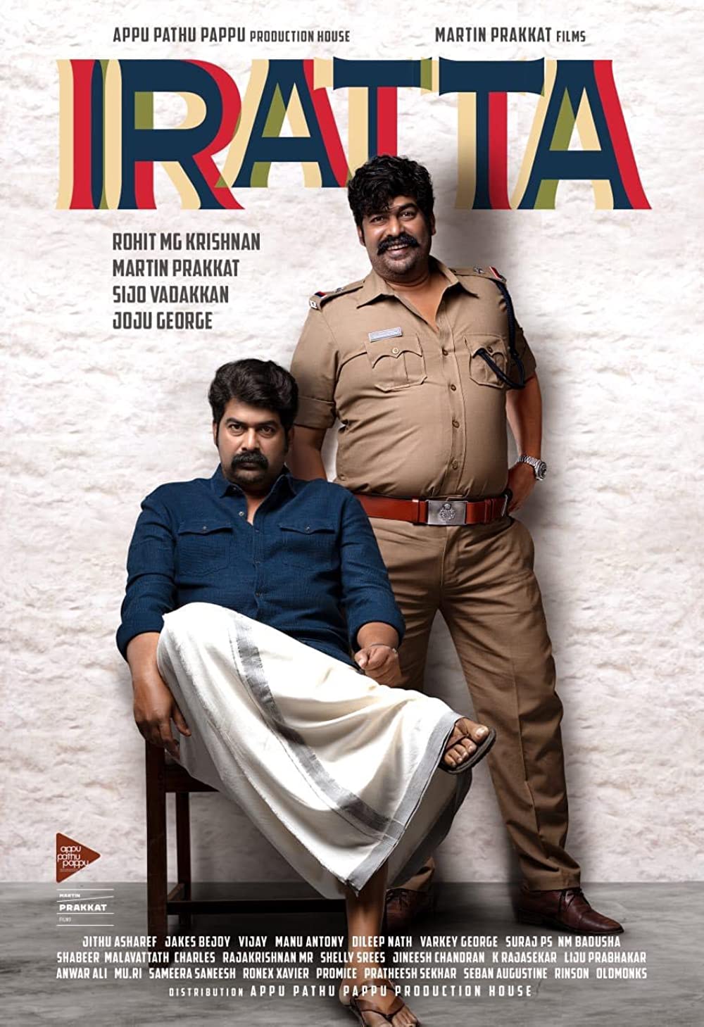 Iratta (2023) Malayalam 1080P Webrip X264 Dd5 1 Esub -1Tmv