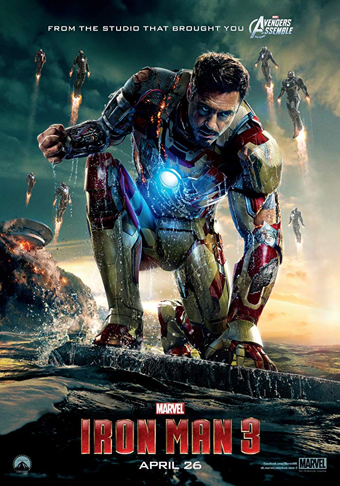 Iron Man 3 (2013) 1080P Bluray Dts X264 Esub [Dual Audio][Hindi 5 1 English 5 1] -Mkvc