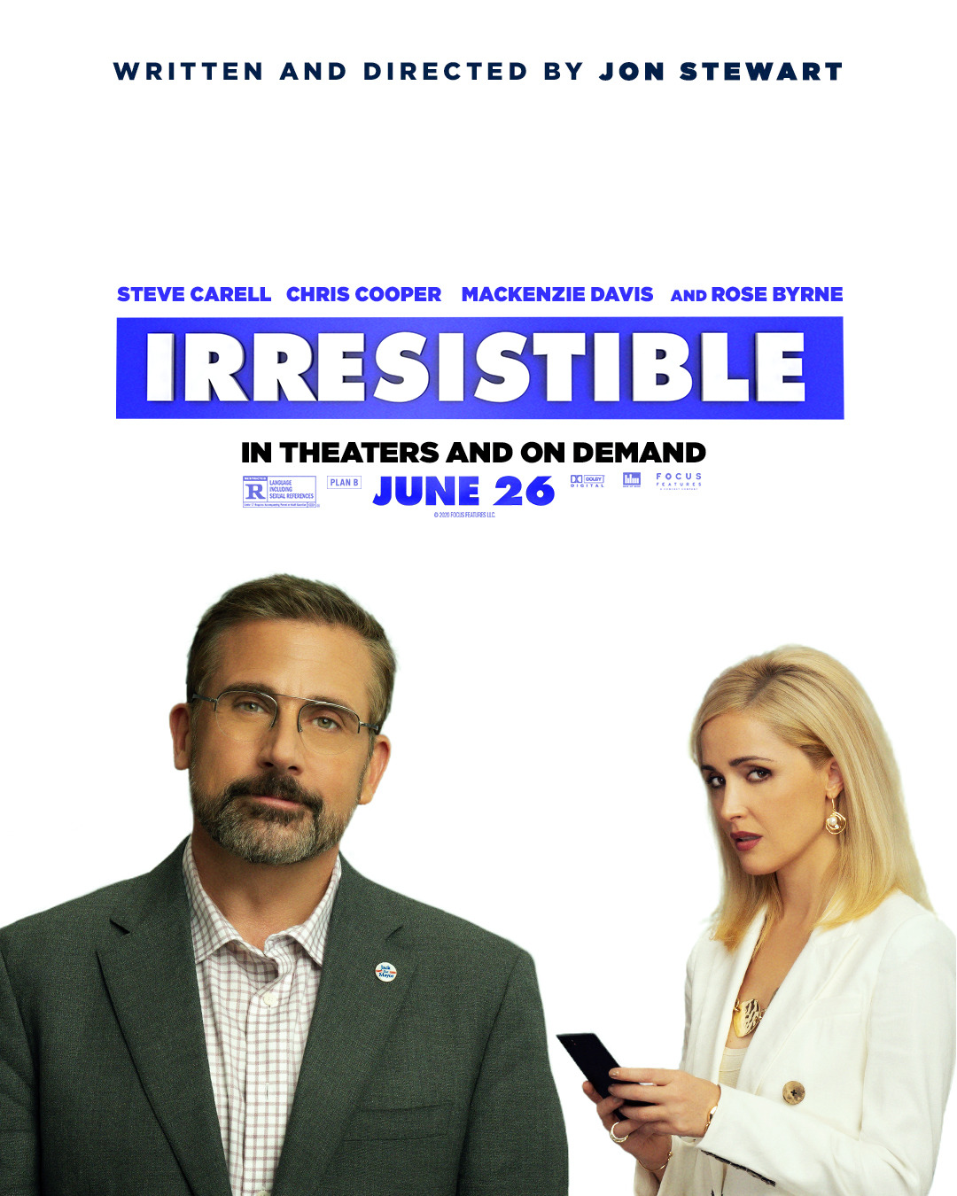 Irresistible (2020) 1080P Bluray X265 Hevc 10Bit Aac 5 1 Esub-Psa
