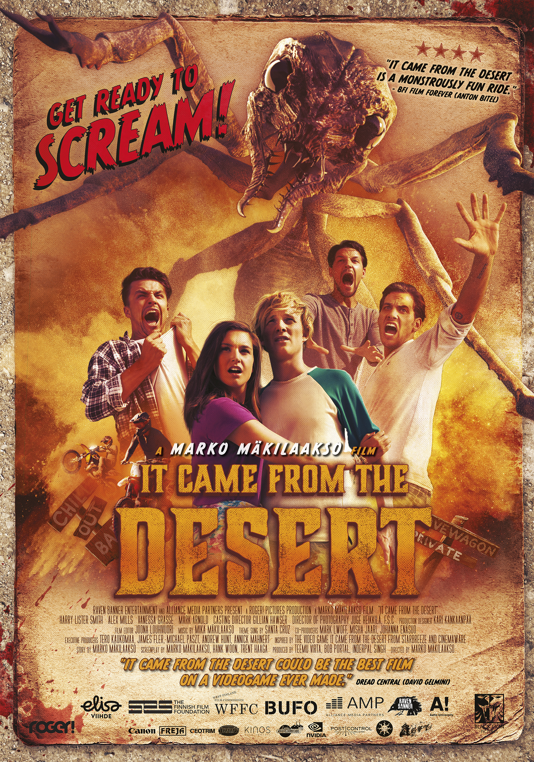 It Came From The Desert (2017) 720P Bluray X264 Esub [Dual Audio][Hindi 5 1 English 5 1] -Mkvc