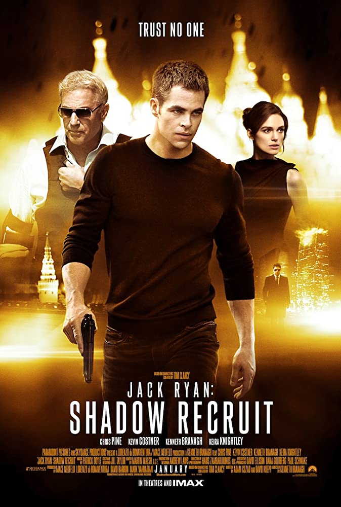 Jack Ryan-Shadow Recruit (2014) 1080P Bluray X265 Hevc 10Bit Aac 7 1 Msubs-Tigole