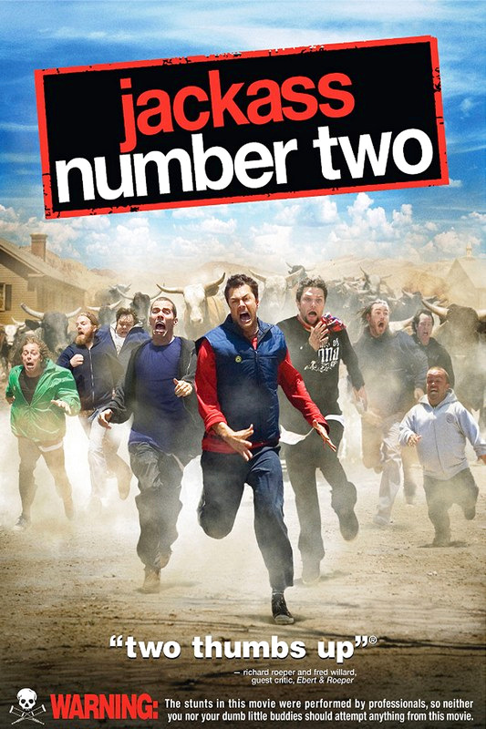 Jackass Number Two (2006) Unrated 720P Nf-Web X264 Esub [Dual Audio][Hindi 5 1 English 5 1] -Mkvc