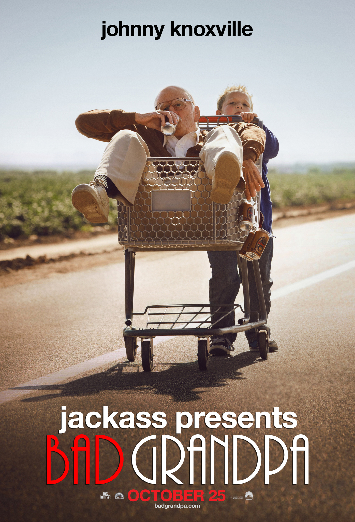 Jackass Presents Bad Grandpa 2013 Unrated 720P Bluray X264 Esub-Msverse