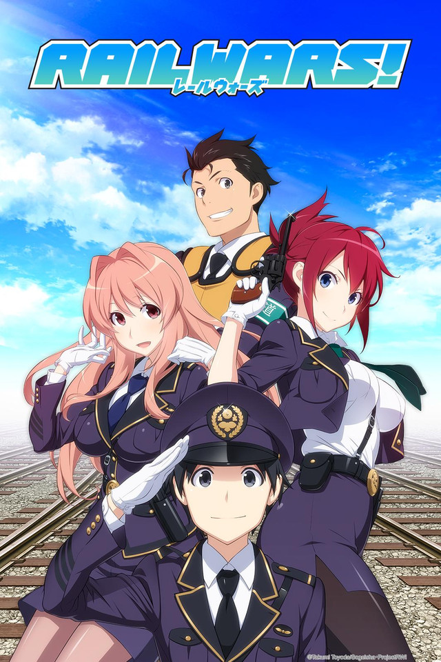 [Jacobswaggedup] Rail Wars! - 01 [720P Bluray X264 Esub]