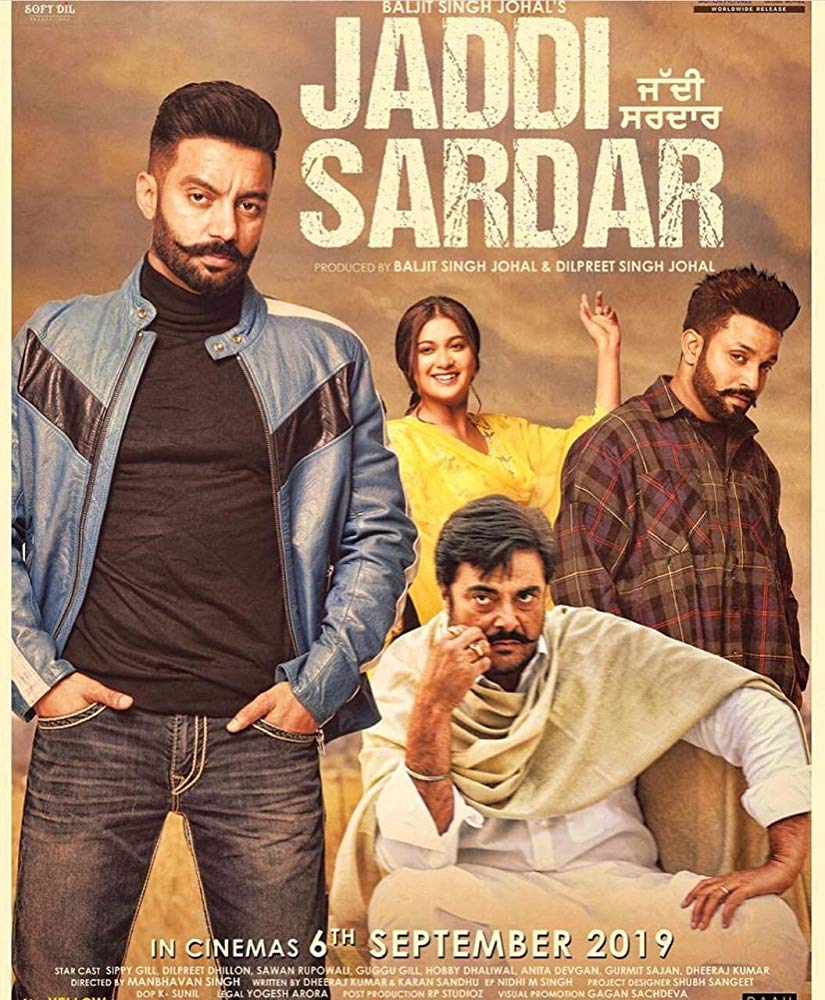 Jaddi Sardar (2019) Punjabi 720P Hdrip X264 Aac Esub - Downloadhub