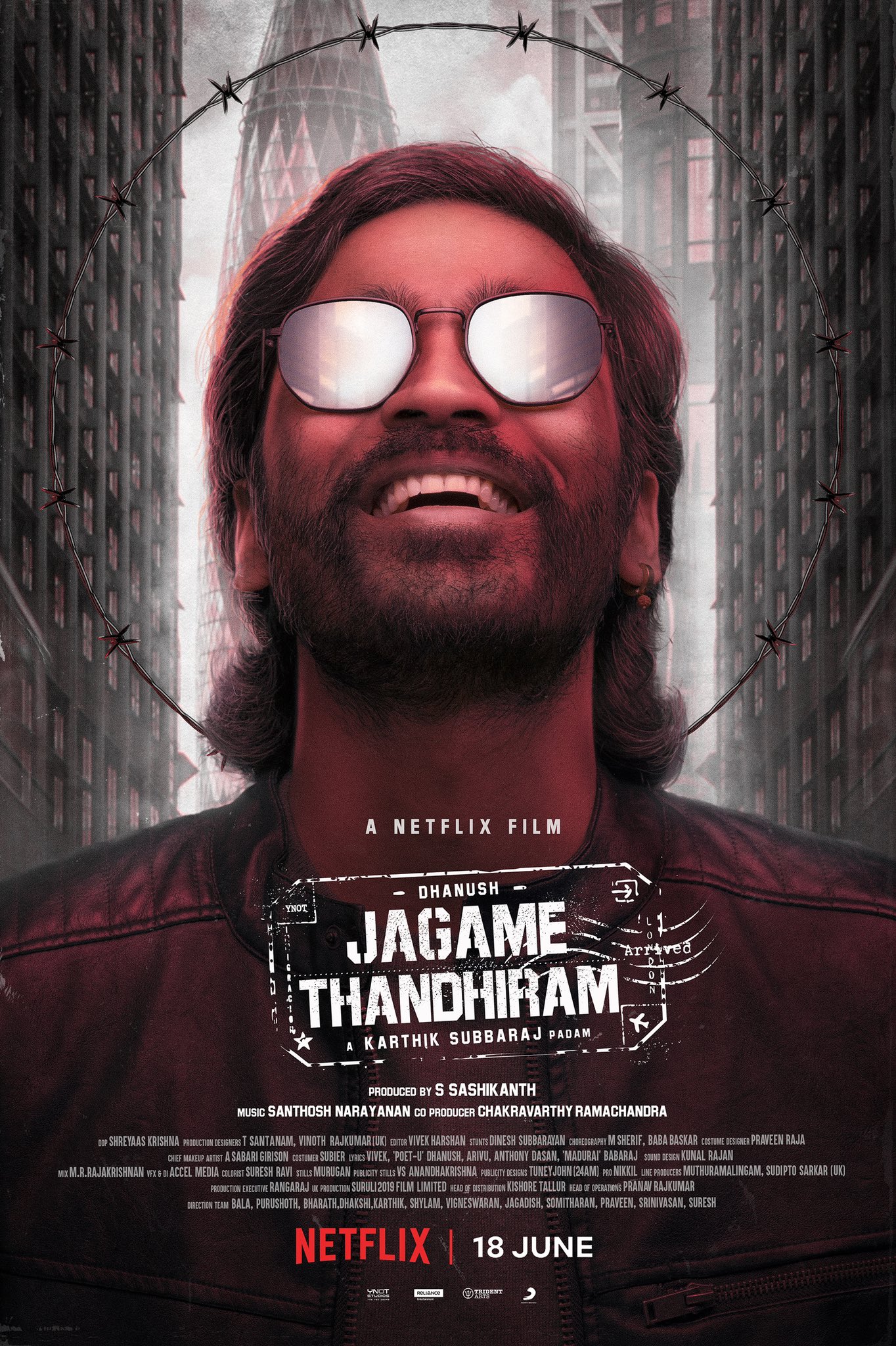 Jagame Thandhiram (2021) Hindi Dubbed 1080P Nf Webrip X264 Dd5 1 Msubs - Mkvcinemas