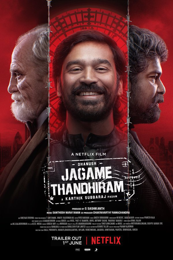 Jagame Thandhiram (2021) Telugu 1080P Nf Web-Dl Avc Untouched X264 Dd5 1 Esub -1Tmv