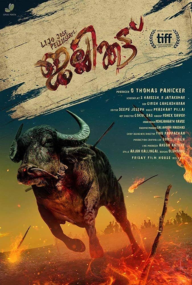 Jallikattu (2019) Malayalam 1080P Webrip X265 Hevc 10Bit Ac3 5 1 Msubs [Musafirboy]