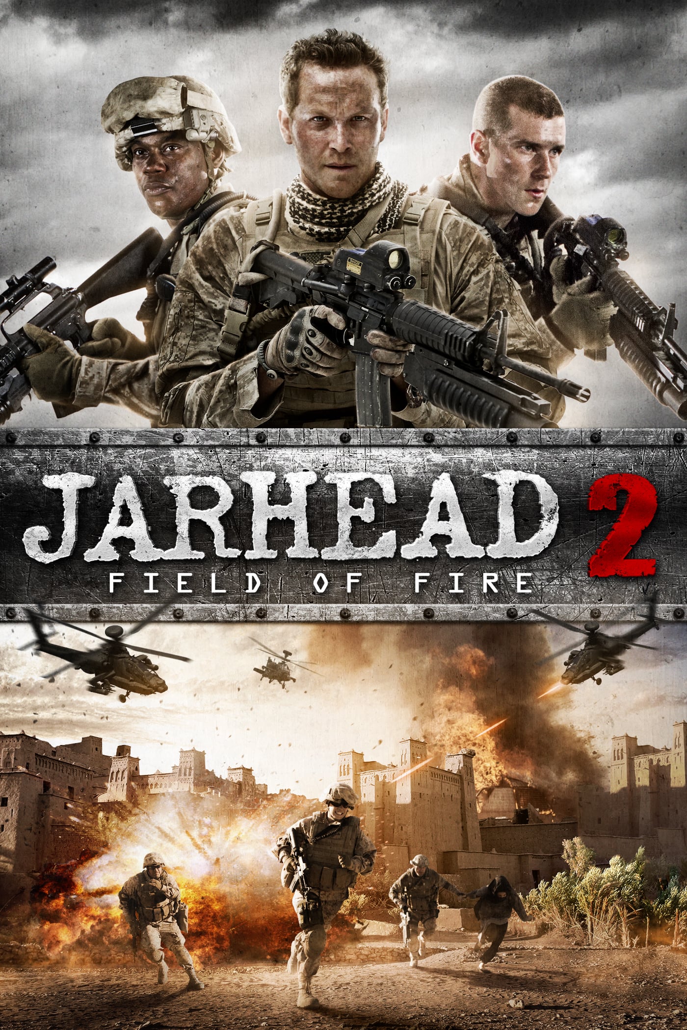 Jarhead 2 Field Of Fire (2014) 720P Bluray X264 [Dual Audio][Hindi 5 1 English 5 1] -Ssrm