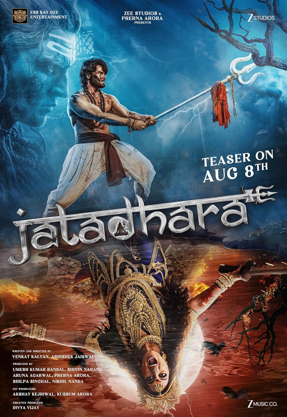 Jatadhara (2025) Uncut 1080P Webrip X265 Hevc Esub [Dual Audio][Hindi 2 0 Telugu 5 1] -Hdhub