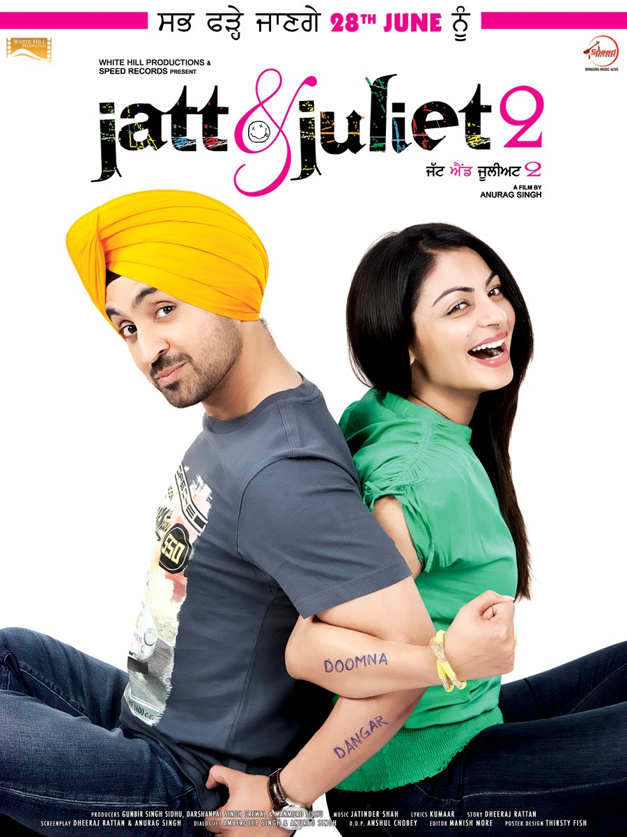 Jatt And Juliet 2 (2013) Uncut 1080P Amzn Webrip X264 Esub [Dual Audio][Hindi 2 0 Punjabi 2 0] -Mkvc