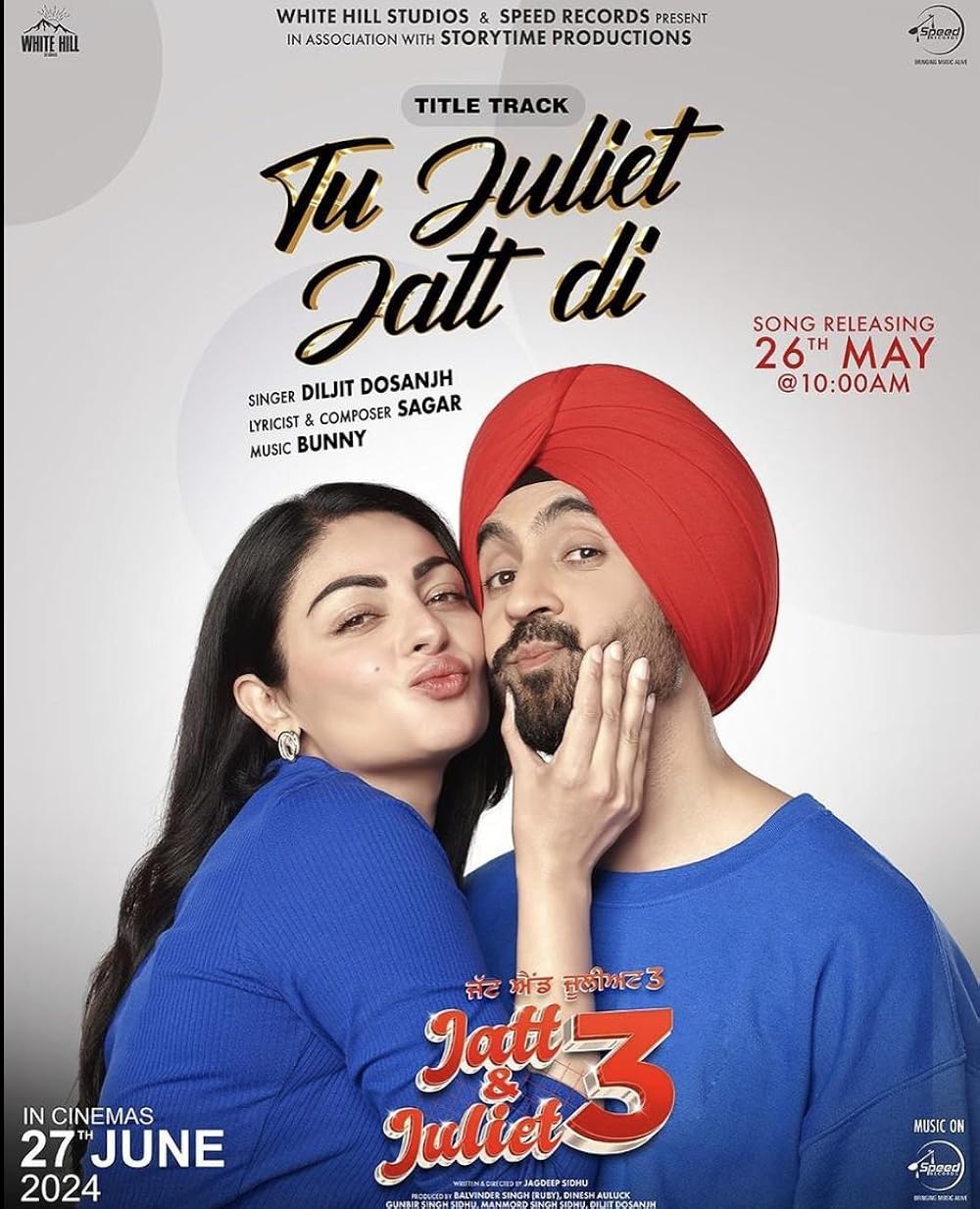 Jatt And Juliet 3 (2024) Punjabi 720P Amzn Webrip X264 Aac 5 1 Esub - Mkvcinemas