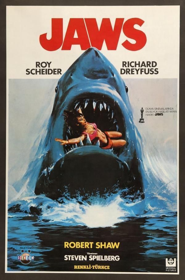 Jaws (1975) 720P Bluray X264 Esub [Dual Audio][Hindi 5 1 English 5 1] -Mkvc