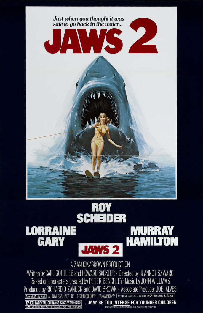Jaws 2 (1978) 720P Bluray X264 Esub [Dual Audio][Hindi 2 0 English 2 0] -Mkvc