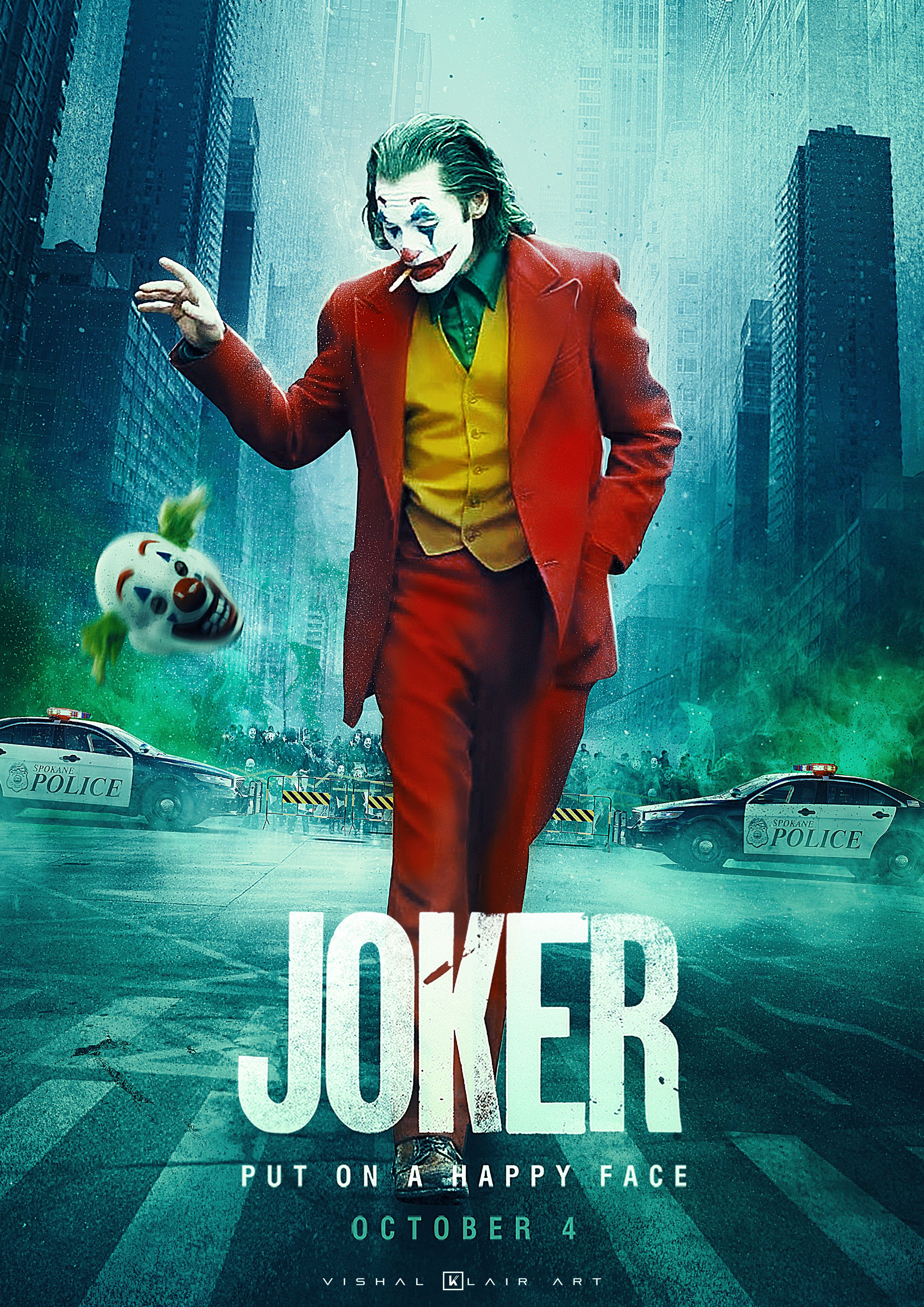 Joker (2019) 1080P Bluray X265 Hevc Esub [Dual Audio][Hindi 2 0 English 5 1] -Mkvc