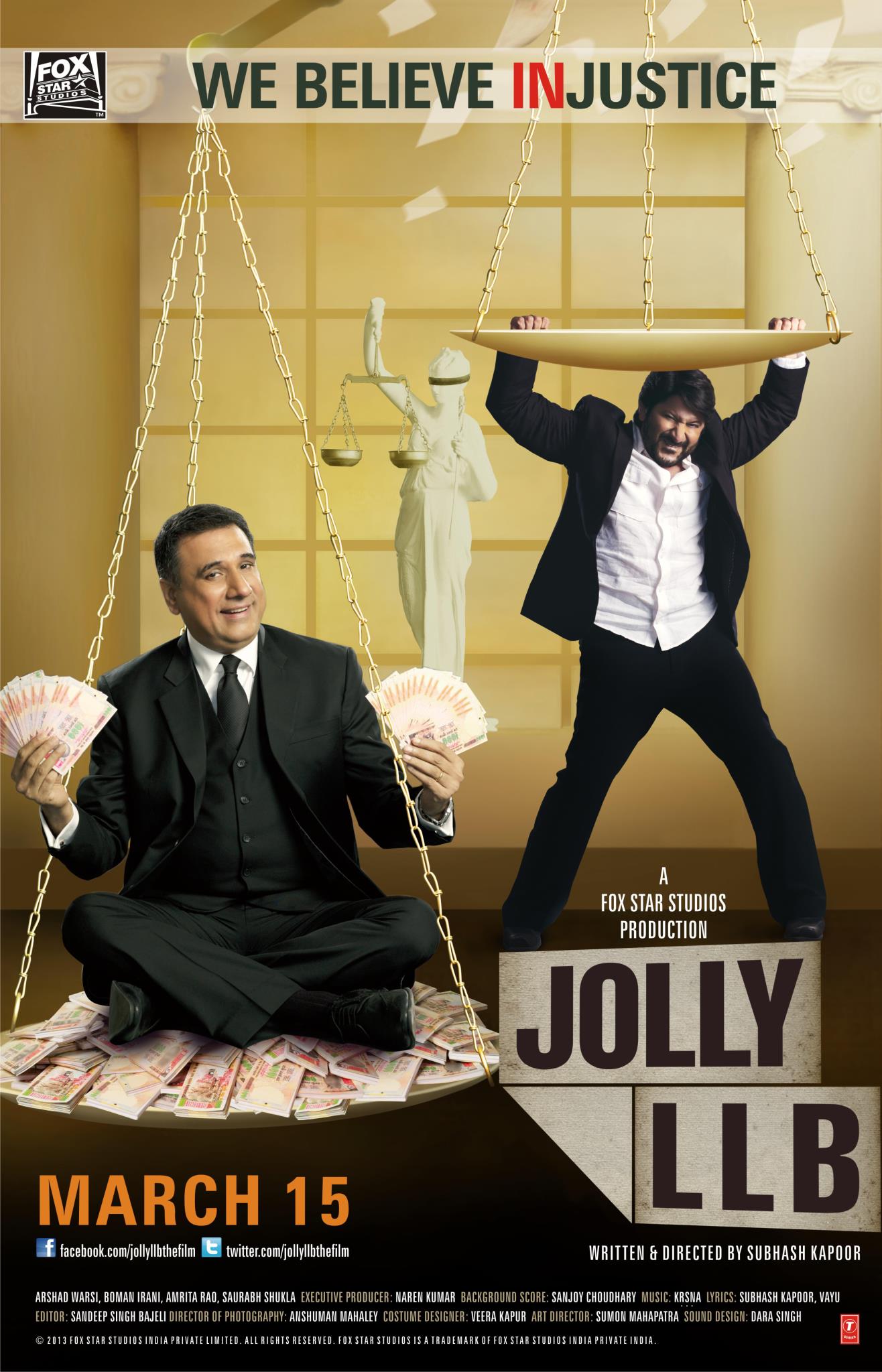 Jolly Llb (2013) Hindi 1080P Bluray X264 Dd5 1 Esub - Mkvcinemas