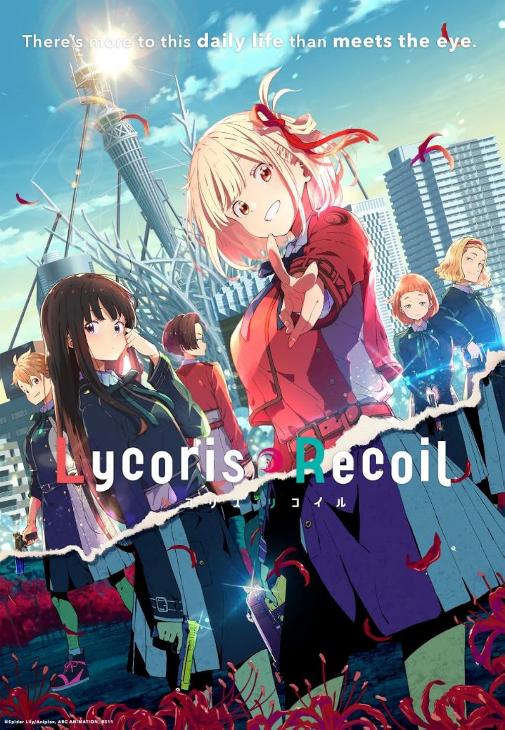 [Judas] Lycoris Recoil - S01E01 [Dual Audio][1080P Bluray X265 Hevc 10Bit Esub]