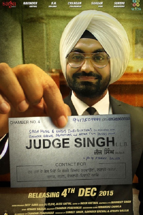 Judge Singh Llb (2015) Punjabi 720P Dvdrip X264 Aac Esub [Pkg]