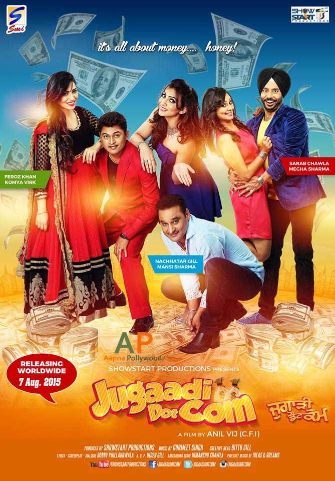 Jugaadi Dot Com (2015) Punjabi 720P Amzn Webrip X264 Aac Esub - Lokihd