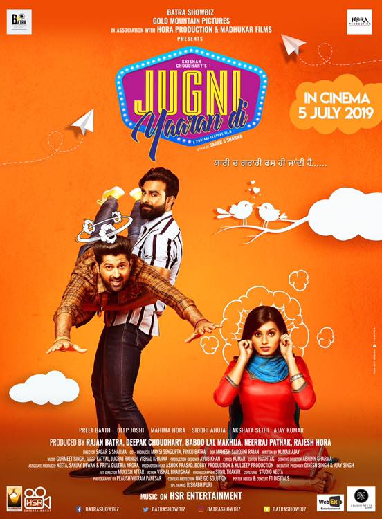 Jugni Yaaran Di (2019) Punjabi 720P Hdrip X264 Aac Esub - Downloadhub