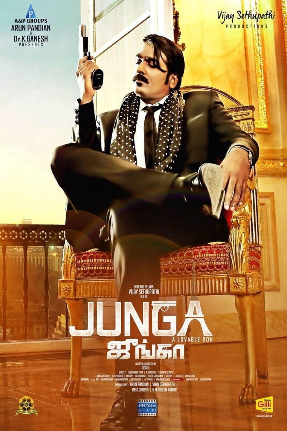 Junga (2018) Uncut 1080P Webrip X265 Hevc Esub [Dual Audio][Hindi 5 1 Tamil 5 1] -Hdhub