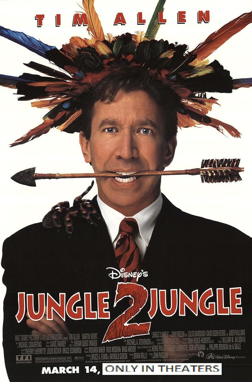 Jungle 2 Jungle (1997) 720P Bluray X264 Esub [Dual Audio][Hindi 2 0 English 5 1] -Mkvc