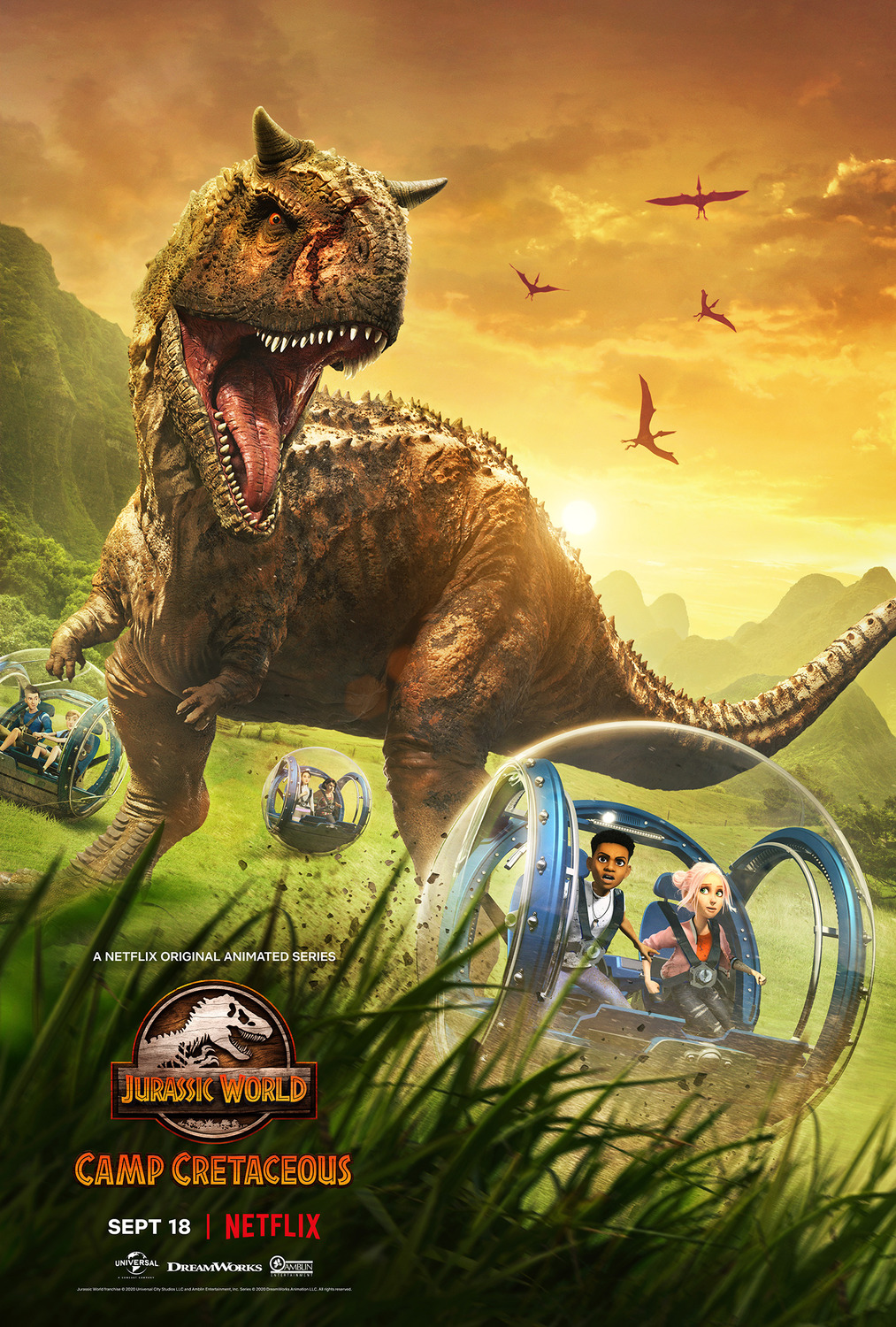 Jurassic World Camp Cretaceous (Tv Cartoon 2020–2022) 720P [Dual Audio]