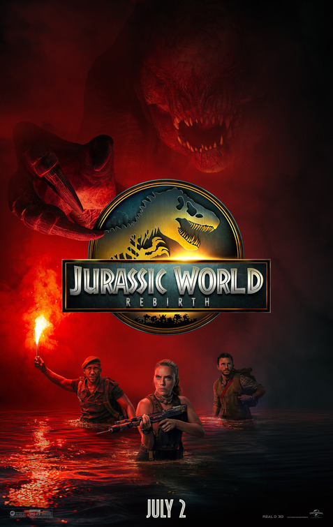 Jurassic World Rebirth (2025) 1080P Amzn-Web X265 Hevc Msubs [Dual Audio][Hindi 5 1 English 5 1] -Mkvc