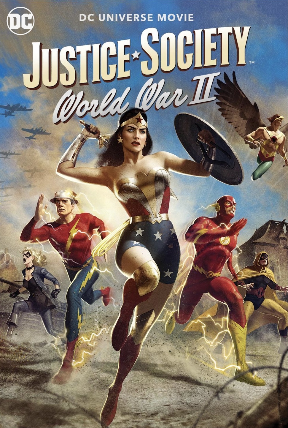 Justice Society World War Ii 2021 720P Webrip 800Mb X264-Galaxyrg