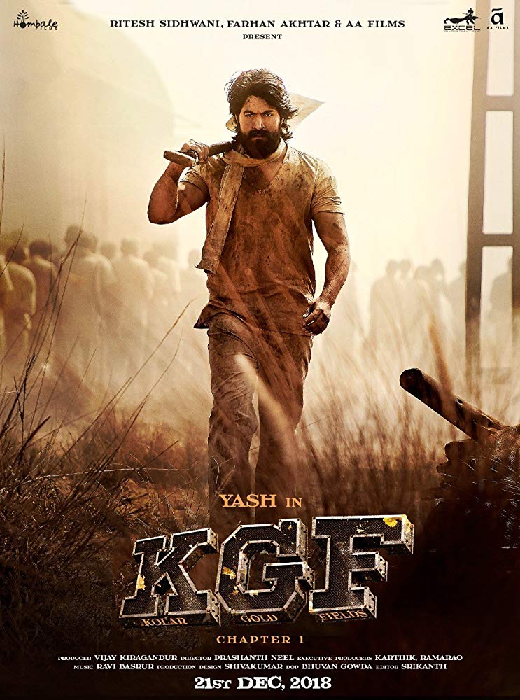 K G F Chapter 1 (2018) Uncut 1080P Bluray X264 Msubs [Dual Audio][Hindi 5 1 Kannada 2 0] -Dmv