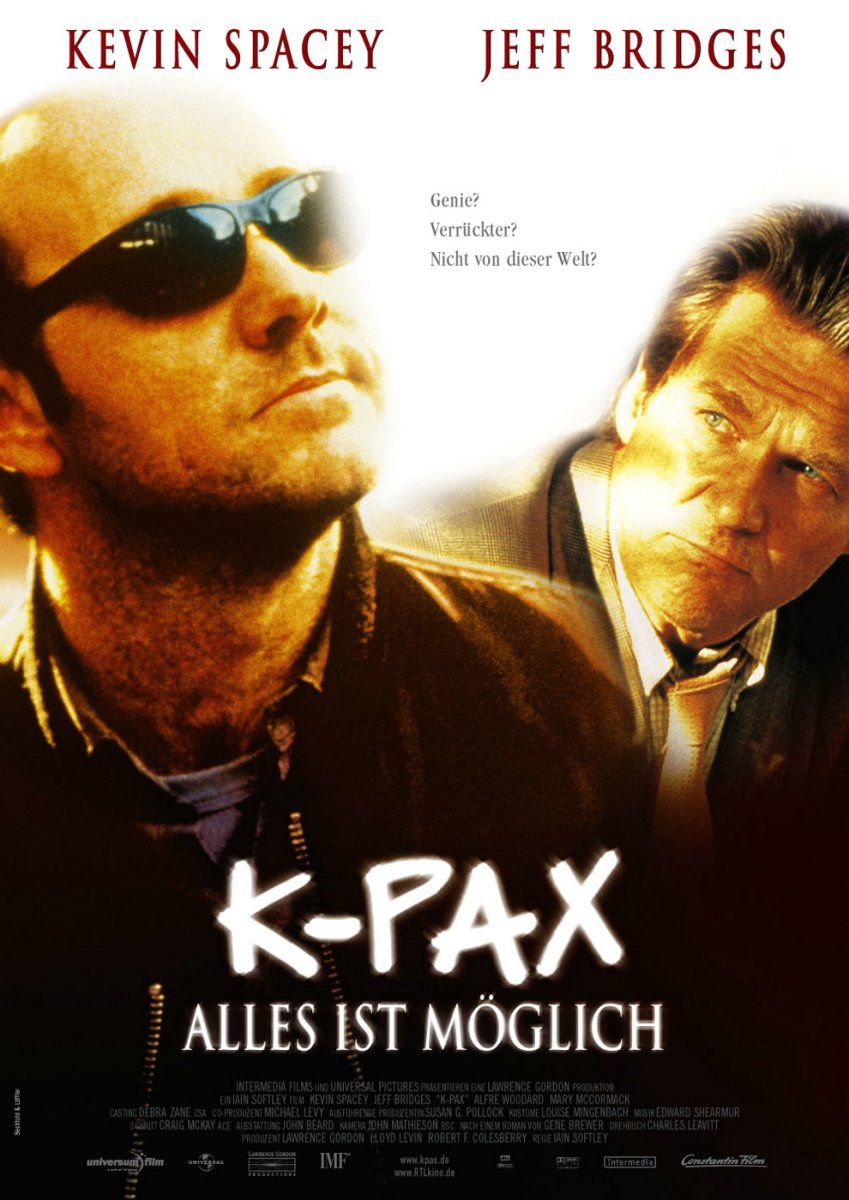 K-Pax 2001 720P Hdtv X264 Yify