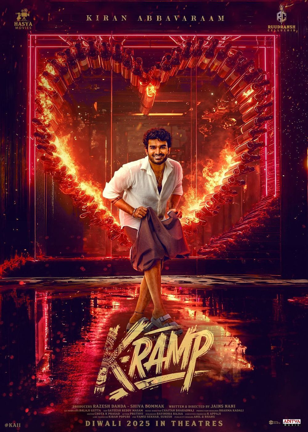 K-Ramp (2025) Uncut 720P Webrip X264 Esub [Dual Audio][Hindi 2 0 Telugu 5 1] -Dmv