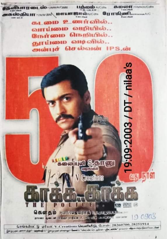 Kaakha Kaakha (2003) Hindi Dubbed 720P Hdtv X264 Aac Dd2 0 -Dmv