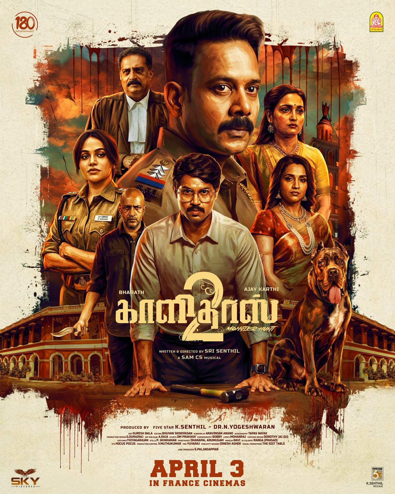Kaalidas 2 (2026) Uncut 720P Ds4K Webrip X264 Esub [Dual Audio][Hindi 2 0 Tamil 5 1] -Hdhub