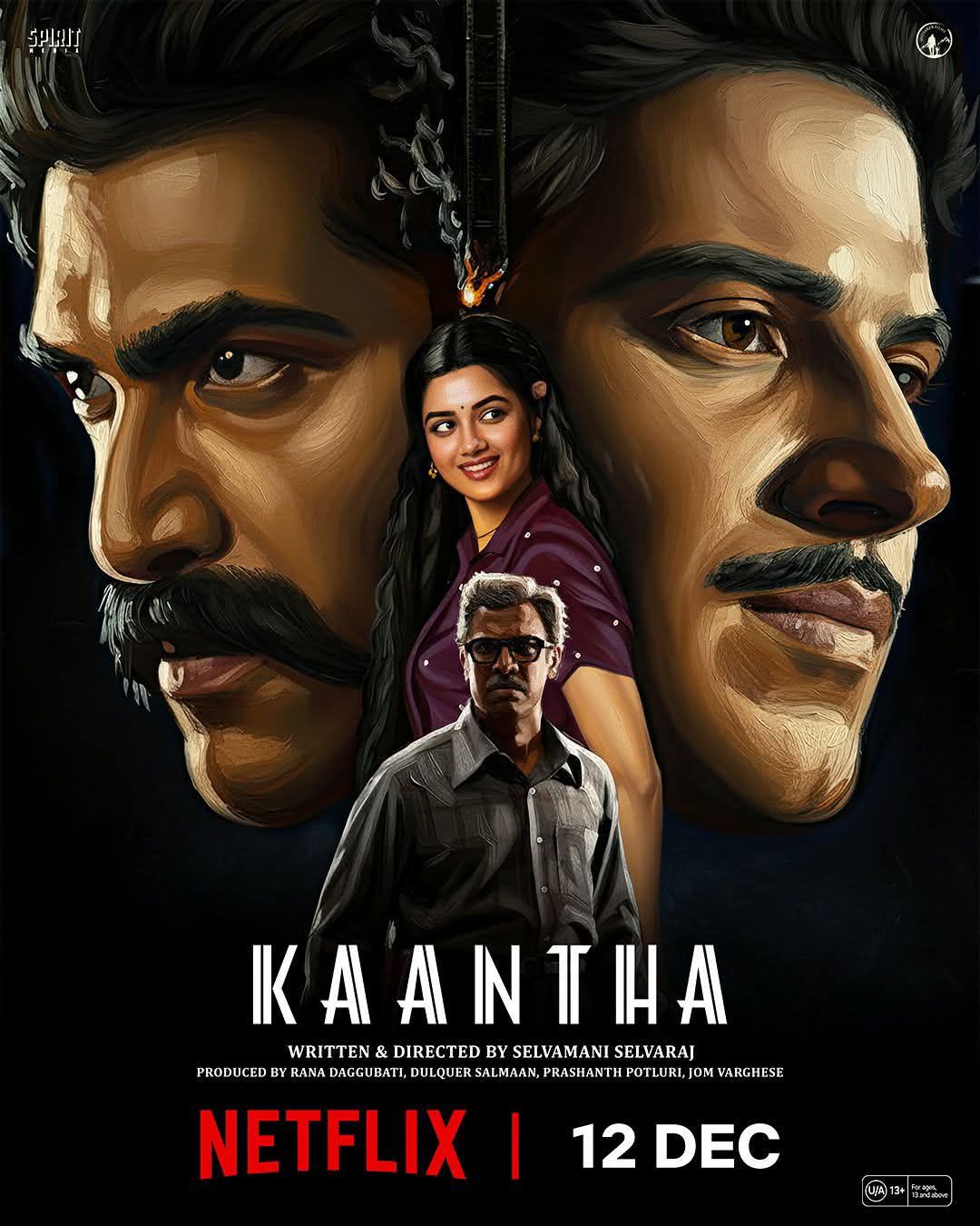 Kaantha (2025) Uncut 1080P Ds4K Webrip X265 Hevc Esub [Dual Audio][Hindi 5 1 Tamil 5 1] -Hdhub
