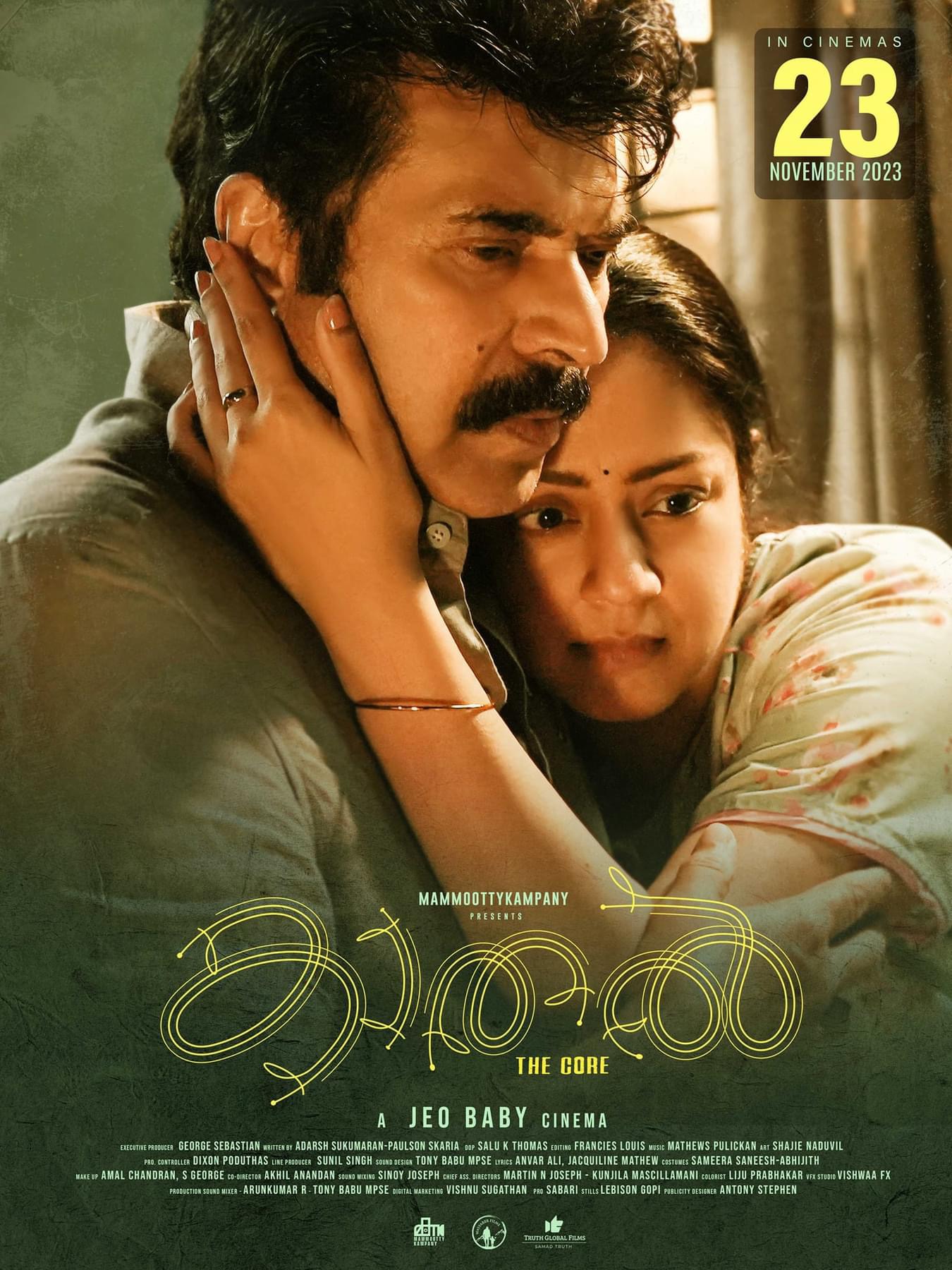 Kaathal The Core (2023) Uncut 1080P Amzn Webrip X264 Esub [Dual Audio][Hindi 5 1 Malayalam 5 1] -Dmv